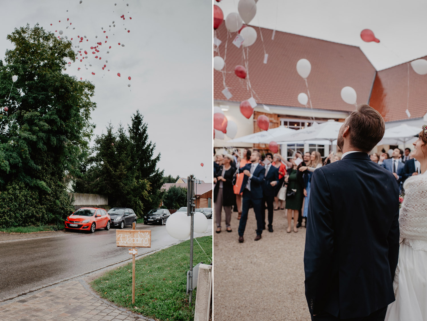 luftballons auf hochzeit im vogelbauerhof in balgheim