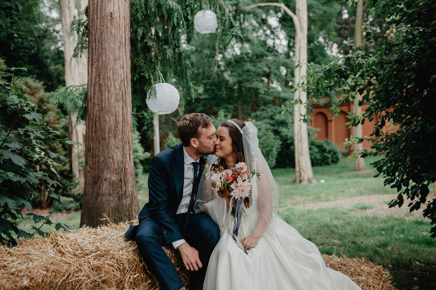 creative budget london village hall wedding