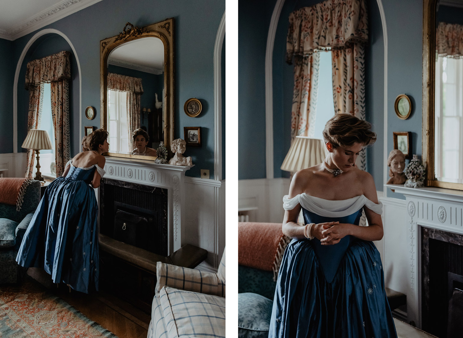 stately home wedding vogue anne schwarz photography